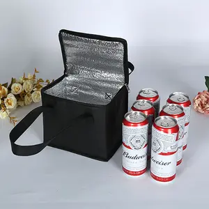 Lunch Cooler Bag Folding Insulation Picnic Ice Pack Food Thermal Bag Drink Carrier Insulated Bags
