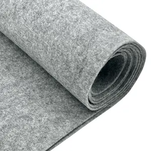 Felt Fabric |  1.6mm Thick Felt By The Yard | Heather Grey