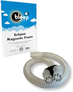 Bleep Eclipse Magnetic Mask Replacement Kit – Headgear-Free, Strapless, Secure MagSeal Technology, Durable, Lightweight, USA-Made, One-Size-Fits-All