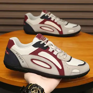 Men'S Cortes Shoes | 2025 Fall New Premium Retro Color Block Lightweight Chunky Casual Sneakers | Versatile for Business Commute Daily Wear | Wear-Resistant Non-Slip Cushioned Breathable | Trendy Plimsolls Dad Shoes | Fall Height Increase Shoes | Up