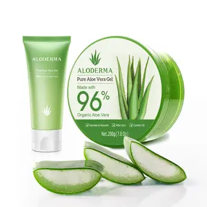 Aloe Vera Gel Set - 2 Pieces - 200g Aloe Vera Gel & 45g Aloe Vera Gel Travel Size
