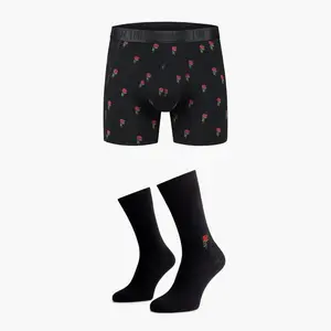 La Rosa - Organic Cotton Boxer Briefs and Socks