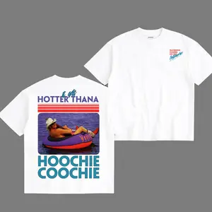 Hotter Than a Hoochie Coochie Graphic Shirt Unisex Country Summer Tee Vintage Southern Lake Party Pullover Cotton Soft Breathable Festival Outfit Gift Fast 24H Shipping Trendy Music Vibe Streetwear Top
