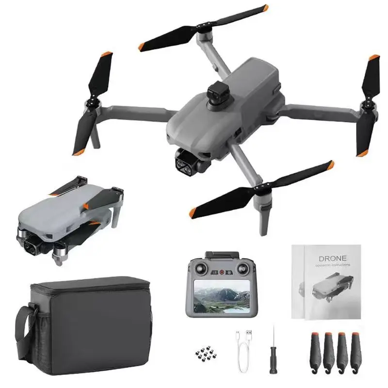 GD98MAX Fishing Drone with 4K HD 48MP Camera, 5.5-in Screen, FCC Compliance, Intelligent Obstacle Avoidance, 360° Aerial Photography & Bonus Extra Battery