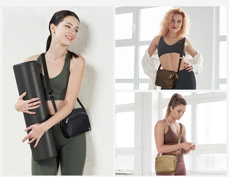 MEXS 65" Long Strap Women's Crossbody Handbag 1.5 L, Small Crossbody Purse with Multiple Pockets and Adjustable Strap crossbody handbag trendy shoulder