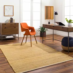 Byrne Tan Area Rug - Clearance