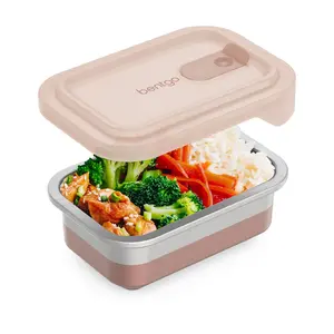 Bentgo Microsteel Heat & Eat Snack Size Contain er Bentgo Microsteel Heat & Eat Snack Size Contain er