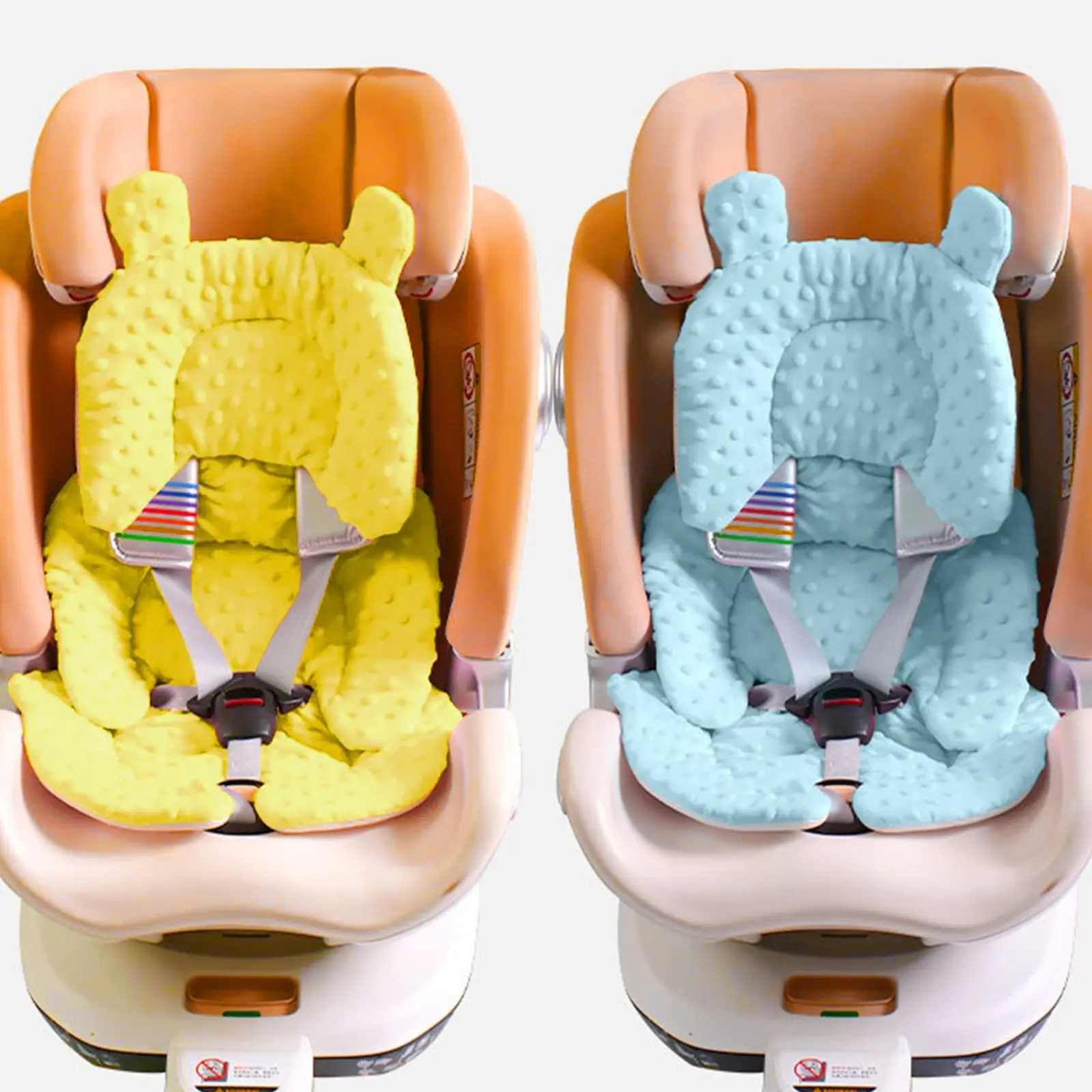 Baby Seat Pad Liner for Stroller–Soft and Breathable，3D Air Mesh Cotton Universal Baby Stroller Cushion Fits Strollers, Car Seat, High Chair, Bassinet, Swing