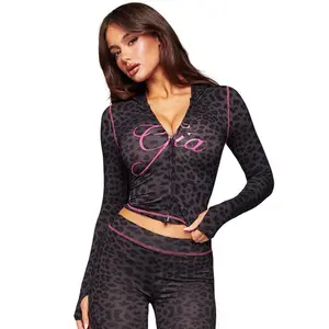 i.m.g.i.a Blare Hoodie Panther Color | Women’s Soft Fabric Elastic Waist with Logo Detail