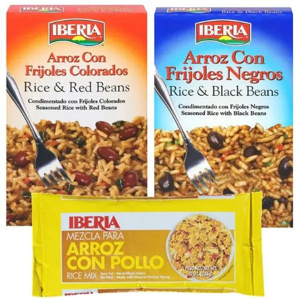 Iberia Ready-to-Cook Instant Rice Bundle - Ambient Pantry Food, Convenient for US Meals and Lunch