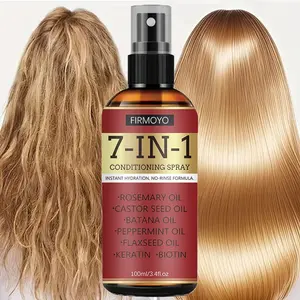 7-in-1 Keratin Smoothing Treatment Spray, 100 ml. This multi-purpose treatment has a lightweight formula that instantly relieves tangles, dryness, and breakage. Suitable for dry, oily, and all hair types.