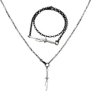 Toji Fushiguro Necklace Inverted Spear of Heaven Necklace Earrings Bracelet Anime Costume Jewelry