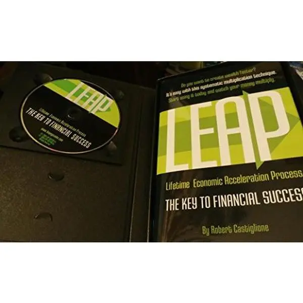 USED Book - Leap: Lifetime Economic Acceleration Process by Robert Castiglione (Hardcover) - english