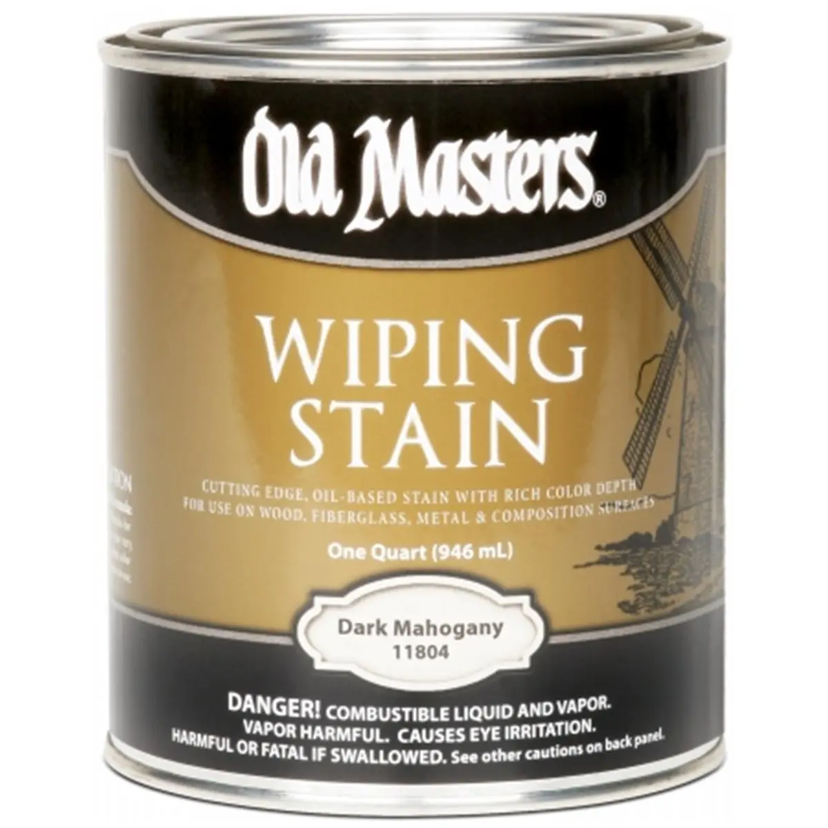 1 Quart Dark Mahogany Wiping Stain