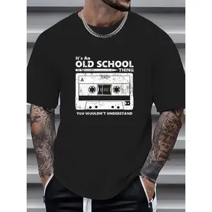 Daddy's Home Graphic Tee - Crew Neck, Regular Fit, Durable Stretch, Ideal For Sports & Casual Wear