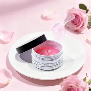 The Peptide Collagen Hydrogel Eye Patch 60 Patches Reduce Puffiness Hydrate Under-Eye Bags in 10 Minutes