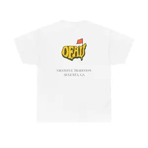 Grateful Dead Masters Golf Mashup Unisex Tshirt | Jam Band Masters Golf Sports Psychedelic Dancing Bears Deadhead Shakedown Unisex Tshirt  (Front and Back Designs)