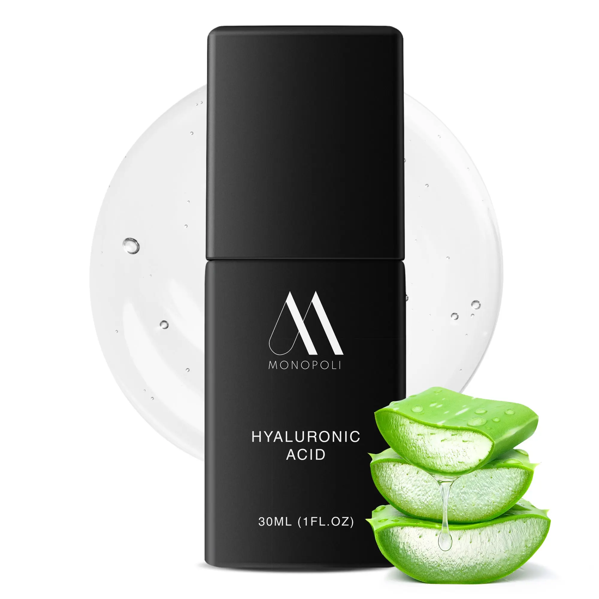 Monopoli Skin Hyaluronic Acid | Deep Hydration & Plumping Serum for a Dewy Glow | Can use daily Add to Cart Now for Smooth, Supple, and Refreshed Skin!