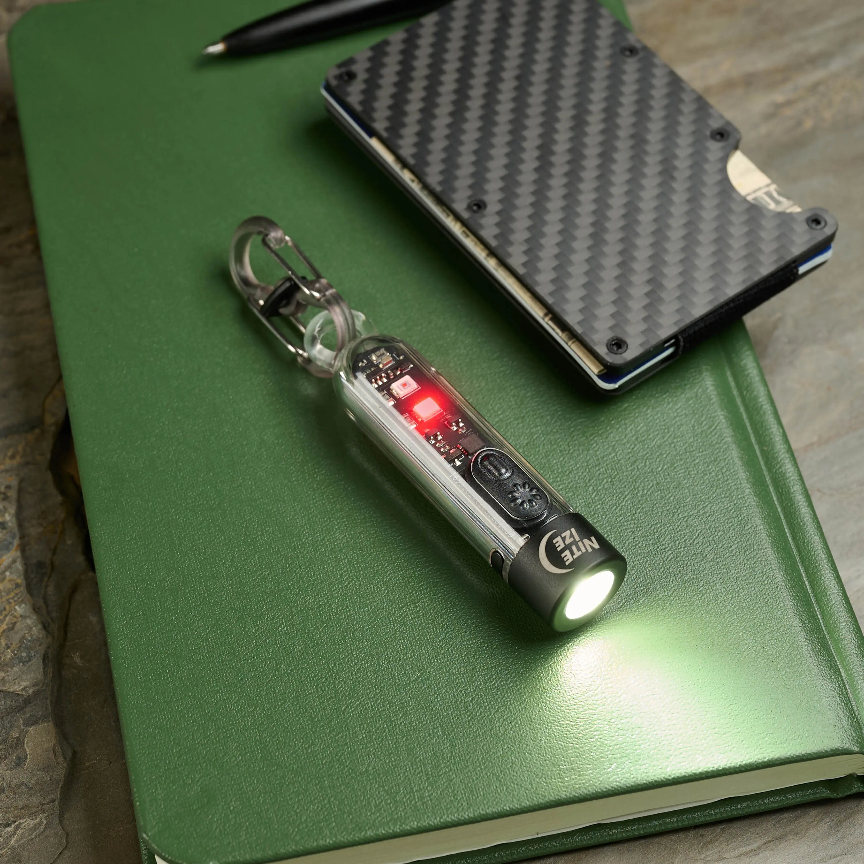 Radiant® RF7™ Rechargeable Keychain Flashlight