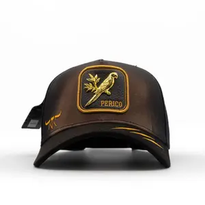 Cap “Perico”Black/Gold,”The King Ranch” with special box.