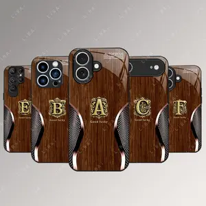 Suitable for  [iPhone 17]  New retro letter mobile phone case simple explosion-proof mobile phone case affordable anti-fall anti-fingerprint 995