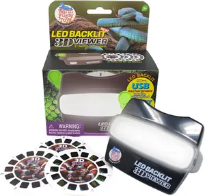 WARM FUZZY Toys LED Backlit 3D Viewer – Snake