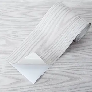 10-Pack Peel and Stick Floor Tiles – 15 Sq.ft Light Gray Luxury Vinyl Plank Flooring, Wood Look Waterproof Adhesive Tiles for Bedroom, Living Room, Kitchen