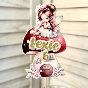 Fairy Pixie Dust Birthday Cake Topper - Perfect for Any Occasion