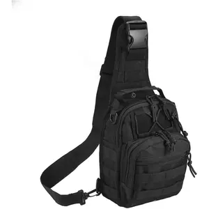 Shoulder Bag,1000D Outdoor Military Sling Daypack Backpack