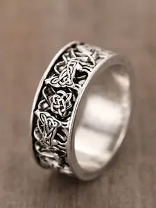 1 PC Simple Ring For Women Vintage Promise Rings For Wedding Engagement Party Jewelry Valentine's Day Gift