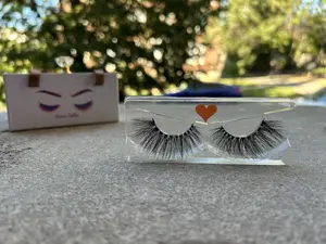 Qween Lashes Mink Strips - Dramatic Kitty Kat - Mink Strips for Eyelashes - Makeup