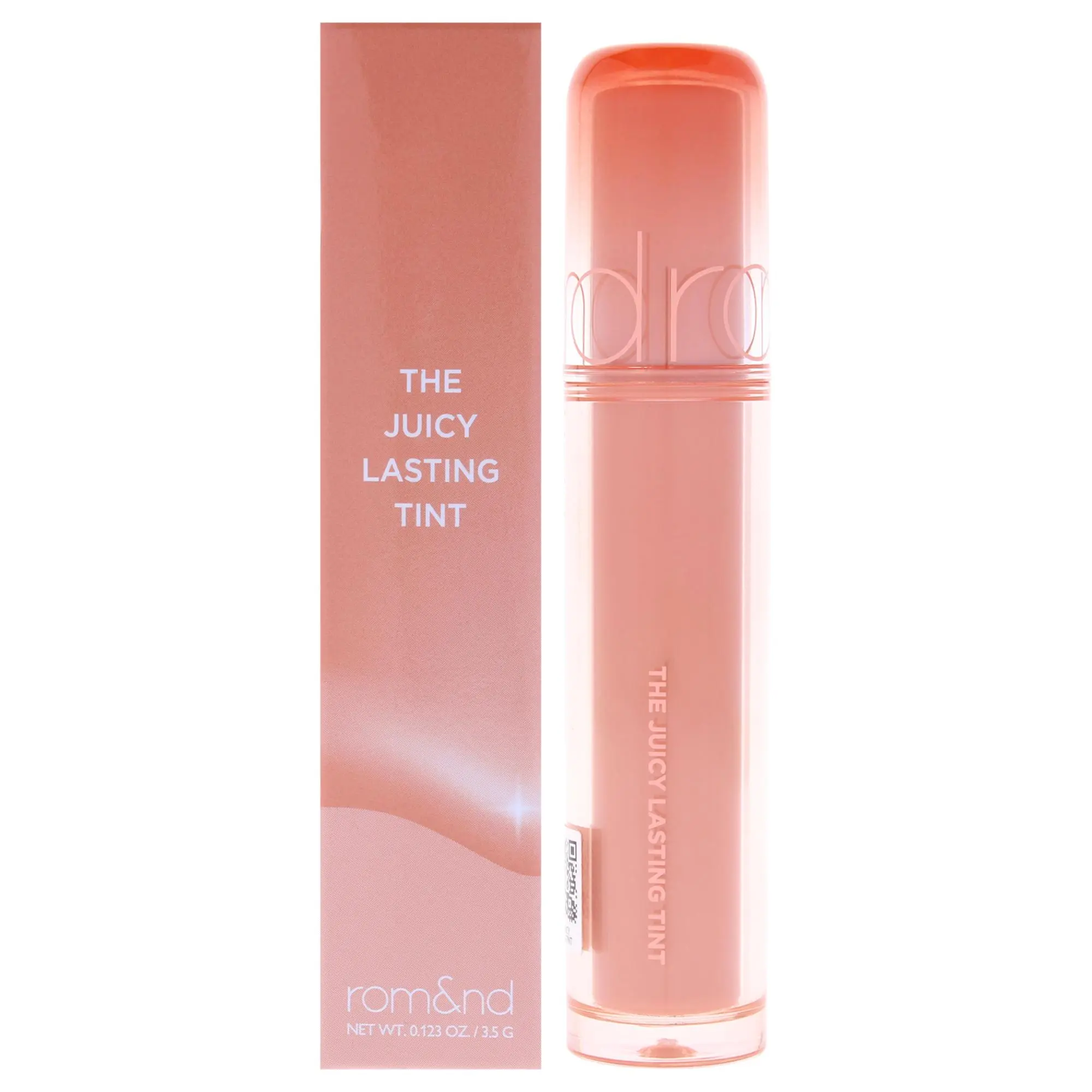 The Juicy Lasting Tint - 02 Nucadamia by Rom&nd for Women - 0.12 oz Lip Gloss