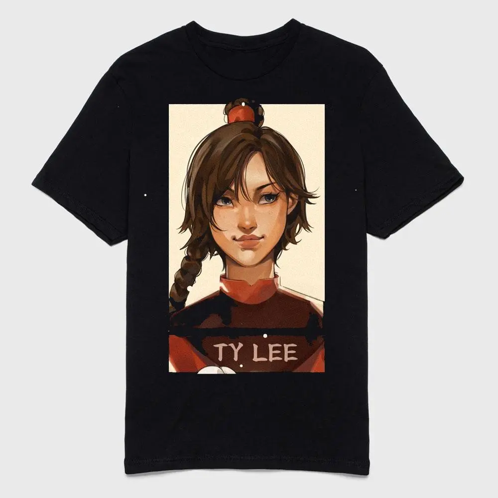 Ty Lee Retro Graphic Tee, Vintage Character T-Shirt, Heavy Cotton Unisex Casual Wear