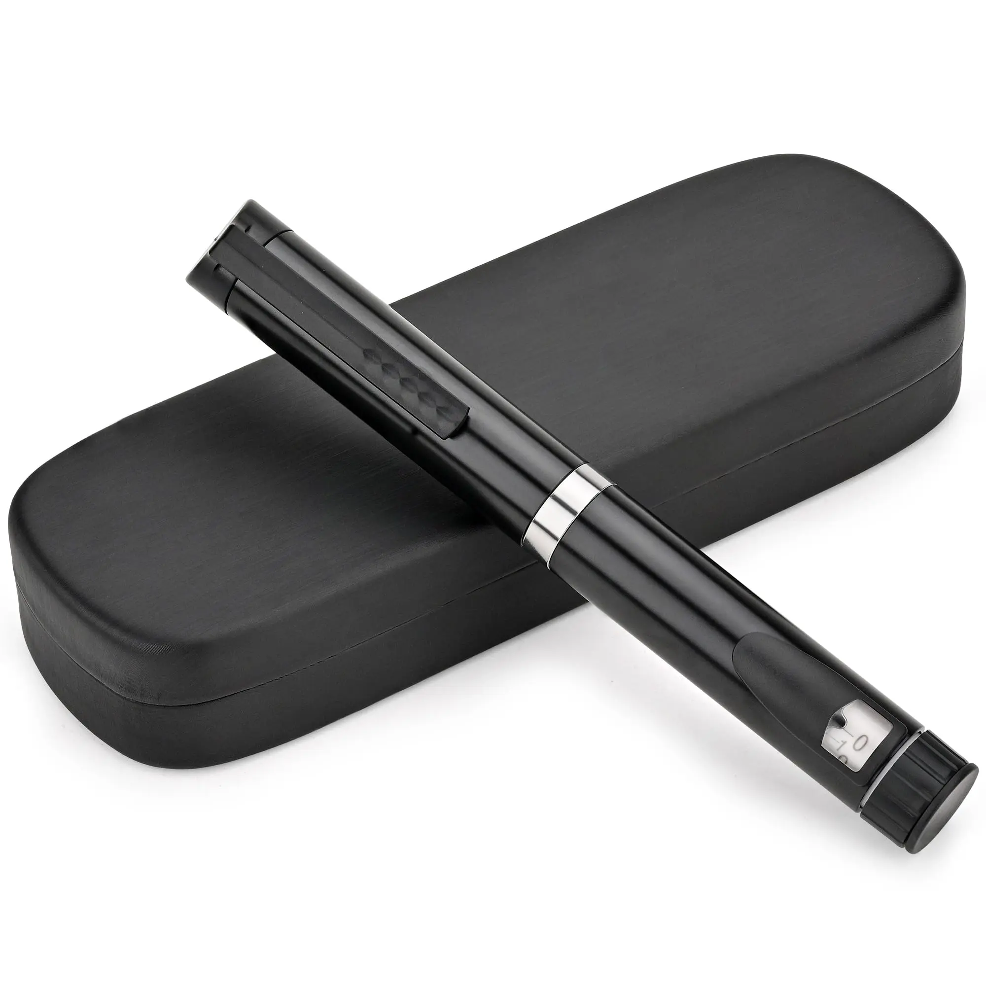 Portable Refillable High-Capacity Cartridge Holder - Medication Dispenser Compatible with 60-Unit, 3mL Cartridges, Featuring Precise Dosage Control