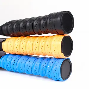 Anti-Slip Racket Grip Tape Soft PU Absorbent Overgrip for Tennis Badminton Squash Fishing Rod Jump Rope