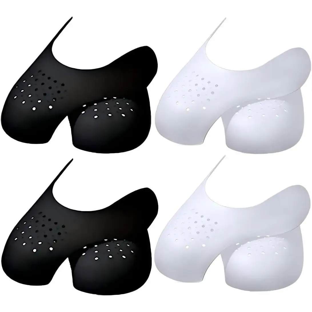 4 Pairs Shoe Creases Protector, Sneaker Shoes Crease Protector for Men's 7-12 Women's 5-9