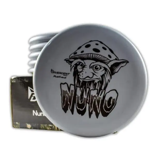 DIVERGENT DISCS Nuno Disc Golf Putter Pack, Set of 6 Beadless Putters in Tacky MaxValue Plastic for Beginners & Practice, Flight 3/4/-1/1, Comfortable Grip, Improves Putting, Semi Deep Rim
