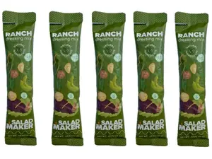Salad Maker - Ranch - Dry Salad Dressing Mix 5PK refill pouch cupboard