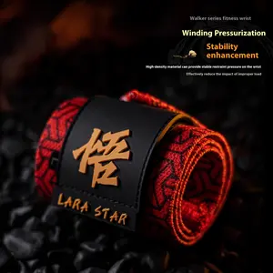 [Adjustable Wrist Support] Adjustable Wrist Support Brace, designed to provide pressure support for weightlifting and push ups, made of durable polyester fiber. Power Training - Decorative Sports Gloves for Stabilizing Joints, 1 Pair Gym Accessories