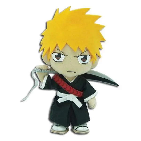 Great Eastern Entertainment Bleach Ichigo Soft Huggable Soft Stuffed Plush Doll Collectible, Soft Stuffed Doll