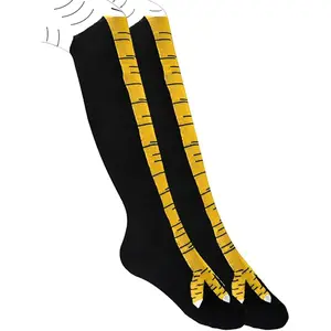 White Elephant Gifts for Adults,Funny Christmas Gifts Stocking Stuffers for Women Men Teens,Crazy Gag Gifts Chicken Leg Socks Womenswear Comfort Bridal Cute Embroidered