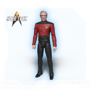 Captain Edward Jellico Action Figure - Star Trek: The Next Generation
