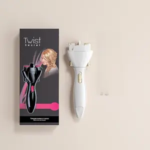 Automatic Braiding Tool! One-Click Operation, Easy to Make Twist Braids, Fishbone Braids, And More Styles. Even for Handicapped People. 30-Second Quick Braiding, Suitable for All Hair Types. Perfect Gift for Barbers And Stylists