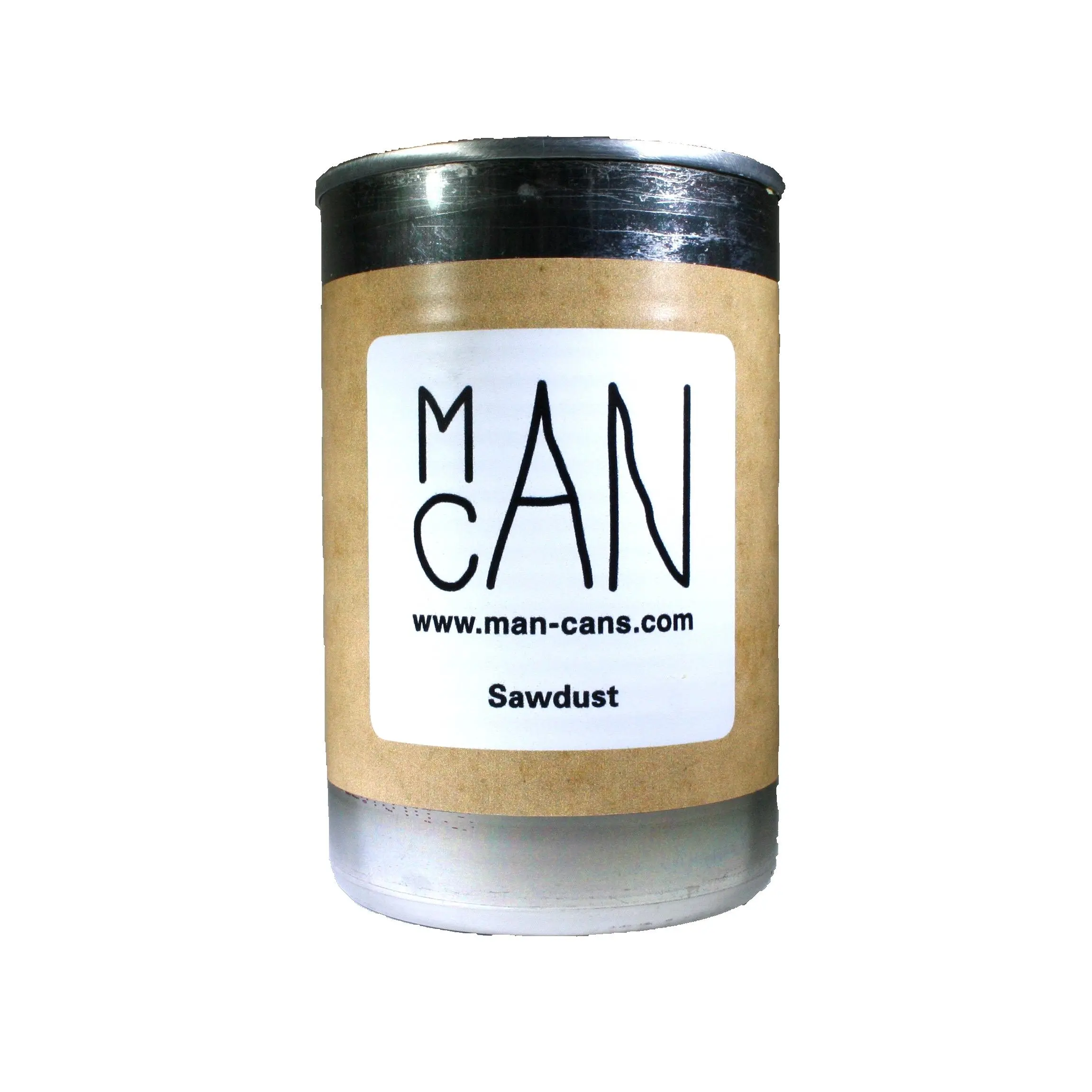 Sawdust Scented Mancans Candle in 10 oz Soupcan, Novelty Gifts, Gifts for Men, Woodshop Scent