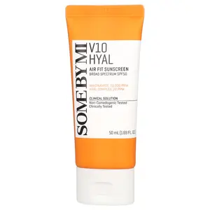 SOME BY MI V10 Hyal, Air Fit Sunscreen, SPF 50 , 1.69 fl oz (50 ml) | HSA/FSA Eligible