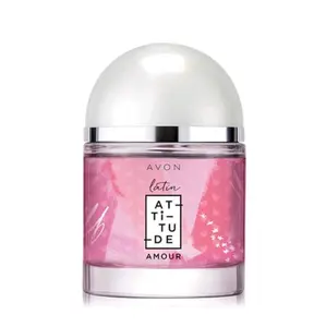 LATIN ATITUDE AMOR  EAU DE TOILETTE SPRAY FOR WOMEN 1.7.FL.OZ NEW WITH BOX FLORAL-FRUITY-FLORAL