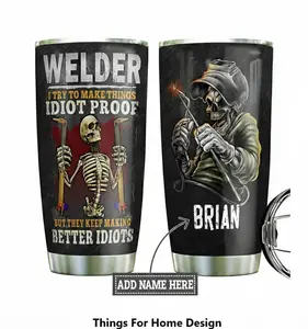 Personalized Welder Tumbler, Funny Welding tumbler, Gift For Welder, Torch Gift, Gifts for Mechanics, Welder Gifts For Men, Christmas Gift