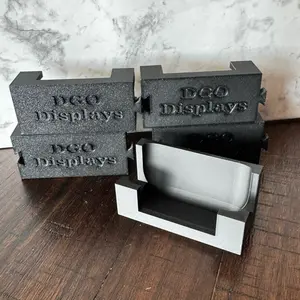 DGO Interlocking Mini TCG Tin Display Stand (Set of 5) | 3D Printed Organizer | Tins Not Included