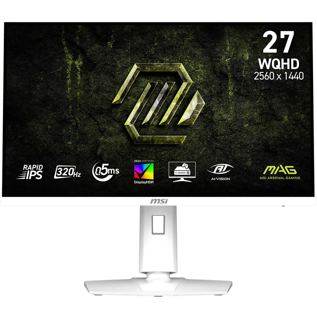 MSI MAG 274QRFW X32 27" 16:9 WQHD 320Hz IPS LCD HDR Gaming Monitor