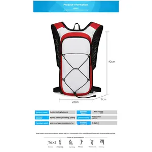 Outdoor Sports Backpack Cross Country Marathon Running Backpack Hiking Bag Mountaineering Bag Riding Bag Lightweight Waterproof Backpack